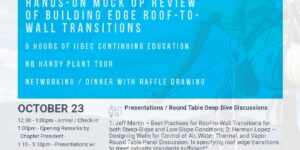 IIBEC Virginia Chapter's October 2025 event, "Living on the Edge".
